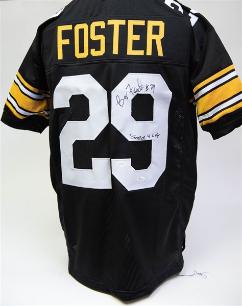 Barry Foster Autographed Pittsburgh Steelers Jersey - JSA