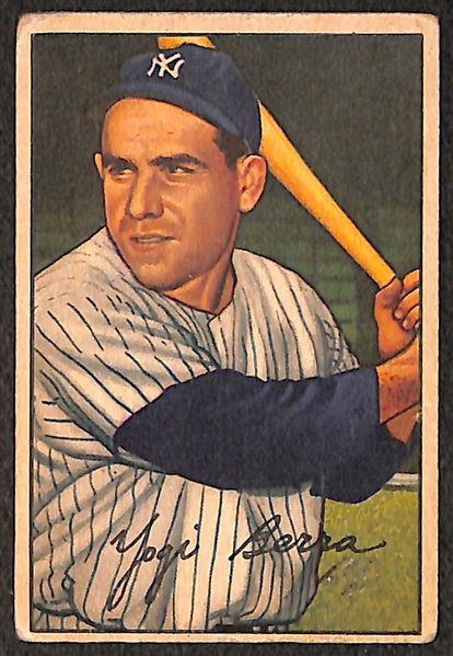 1952 Bowman Yogi Berra Card