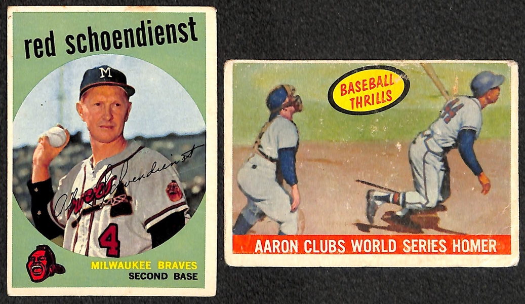 Lot of (40) 1959-1960 Topps Baseball Cards w. 1959 Berra & 1960 Ford
