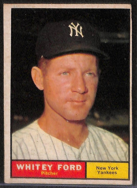 Lot of 4 - 1961 Yankee Cards w. Roger Maris MVP
