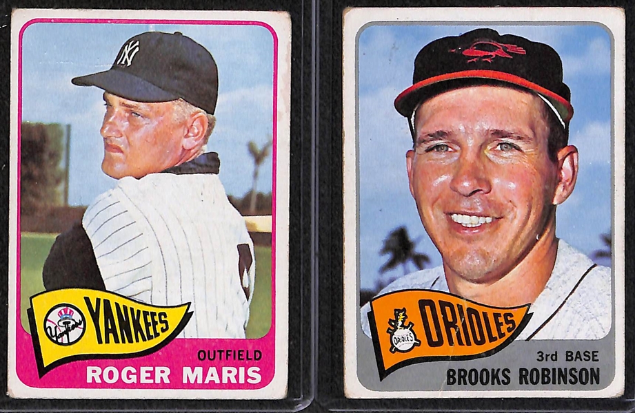 Approx. 150 Assorted 1962-1969 Topps Baseball Cards w. 1967 Yastrzemski