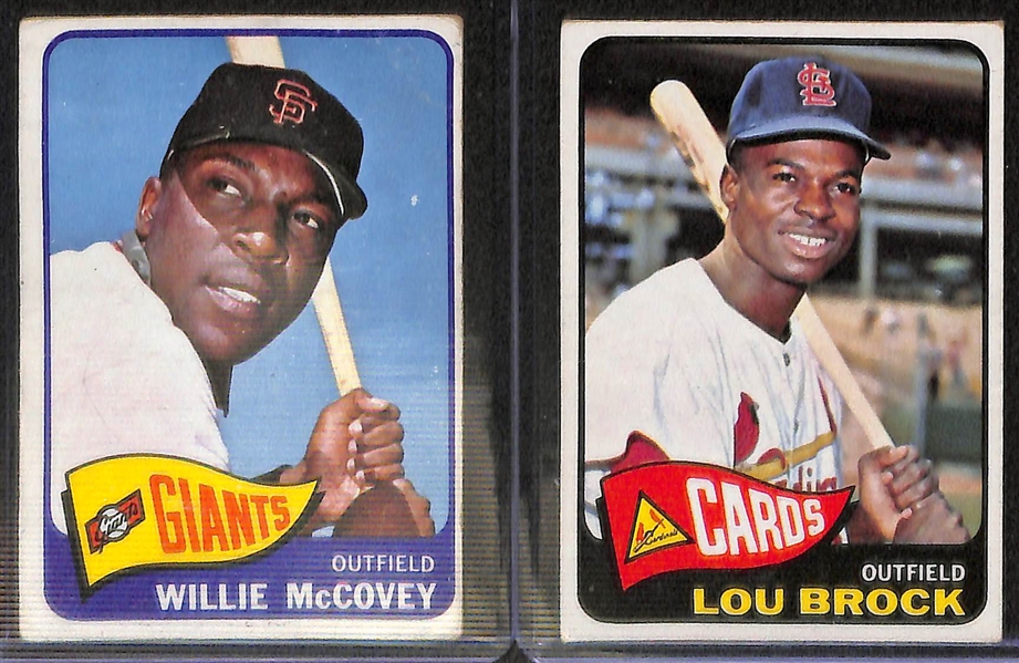Lot of 12 1961-1965 Topps Baseball Cards w. Perez Rookie Card