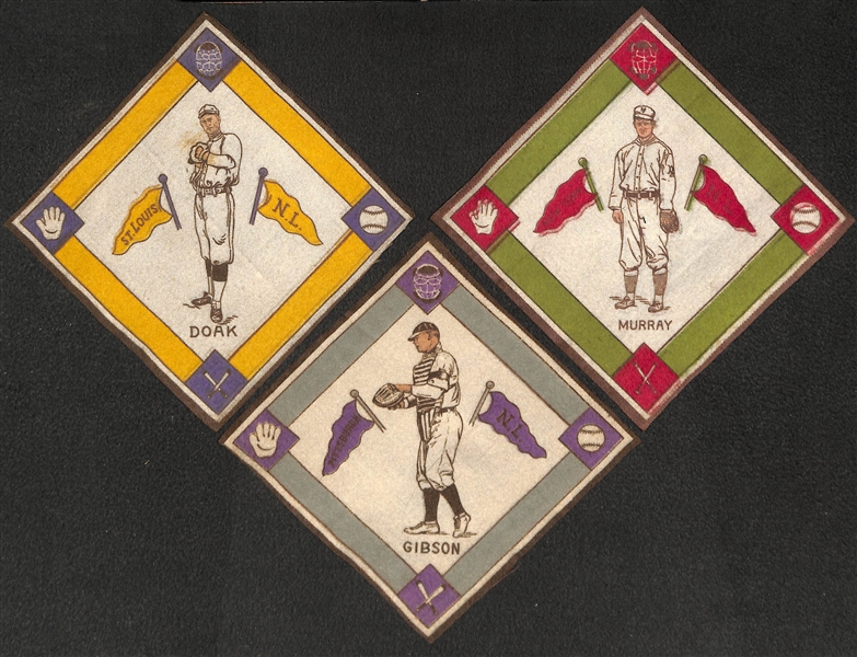 Lot of 6 - 1914 B18 NL Blankets w. Maranville & Stengel