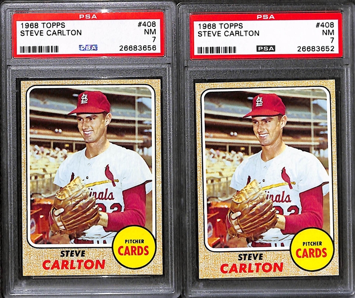 Lot of 4 - 1967 & 1968 Topps Baseball Cards w. 1967 Pete Rose BVG 6.5