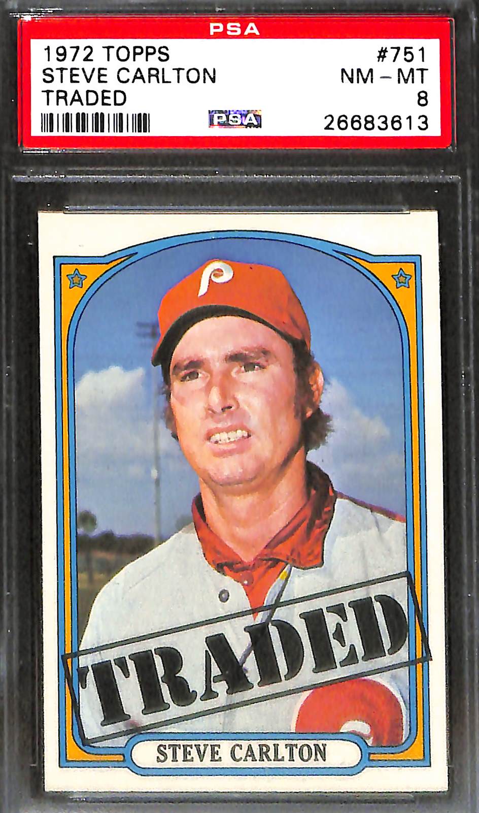 Lot Detail Lot of 4 1972 Topps Baseball Cards All PSA 8 w. Rod