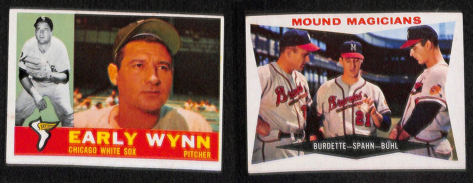 Lot of 260 - 1960 Topps Baseball Cards w. Frank Robinson