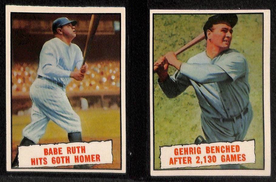 Lot of 99 - 1961 Topps Baseball Cards w. Sandy Koufax