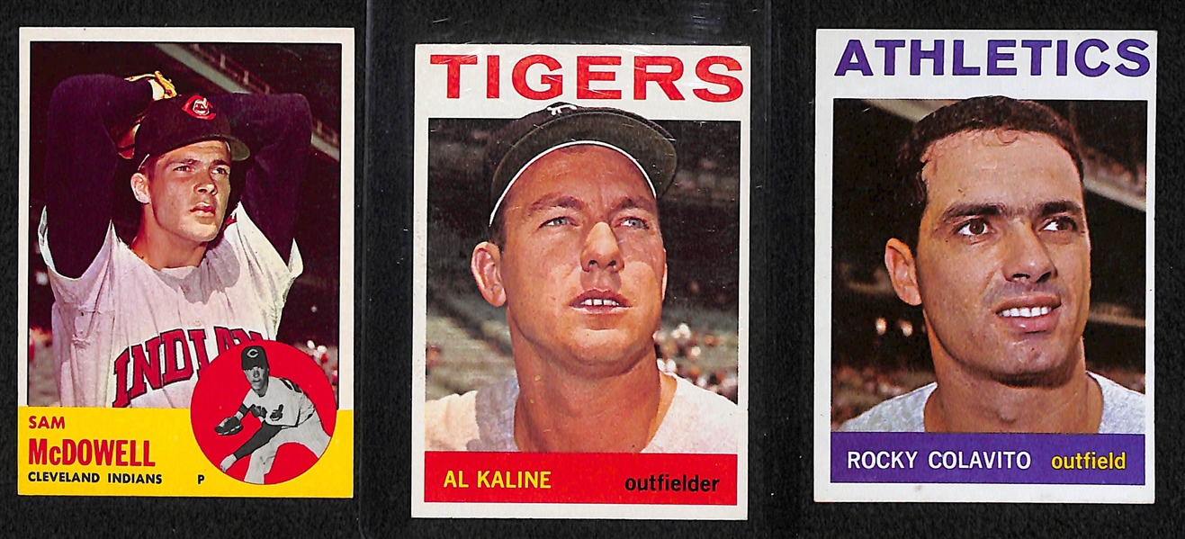 Lot of 167 1962-1964 Topps Baseball Cards w. 1962 Killebrew