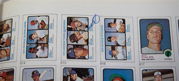 Topps Baseball Card Book (1951-1985) Signed by Mickey Mantle, Ted Williams, Pete Rose, and Mike Schmidt
