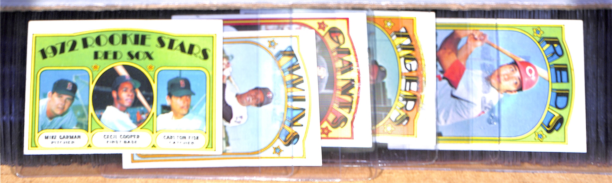 1972 Topps Baseball Partial Set - 425+ Different Cards of This 787 Card Set w. Rod Carew