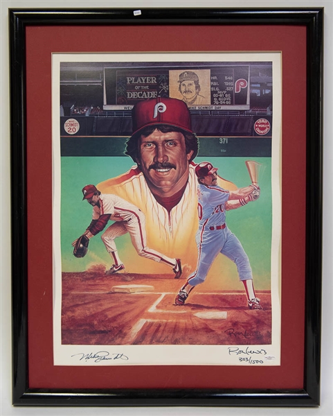 Lot of 2 - 18 x 24 Posters/Lithograph - Schmidt & Schmidt/Carlton - Autographed w. JSA