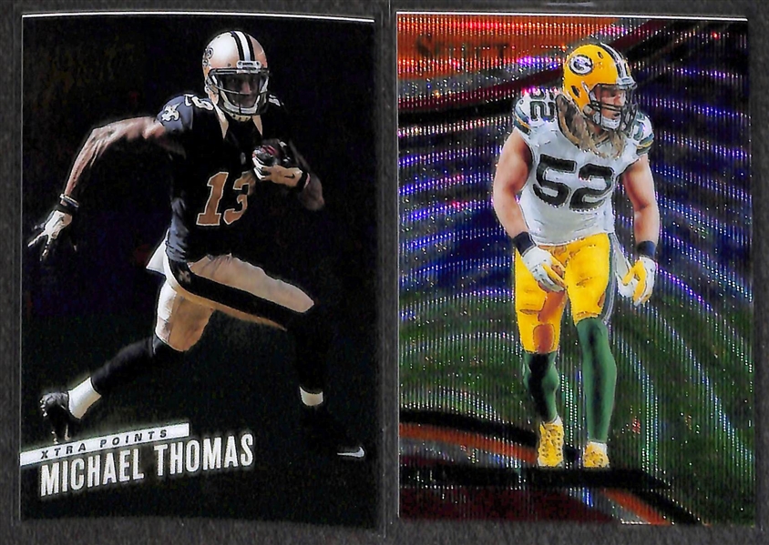Lot of 58 Football Numbered/Insert/Rookie Cards w. Jameis Winston Dual Patch
