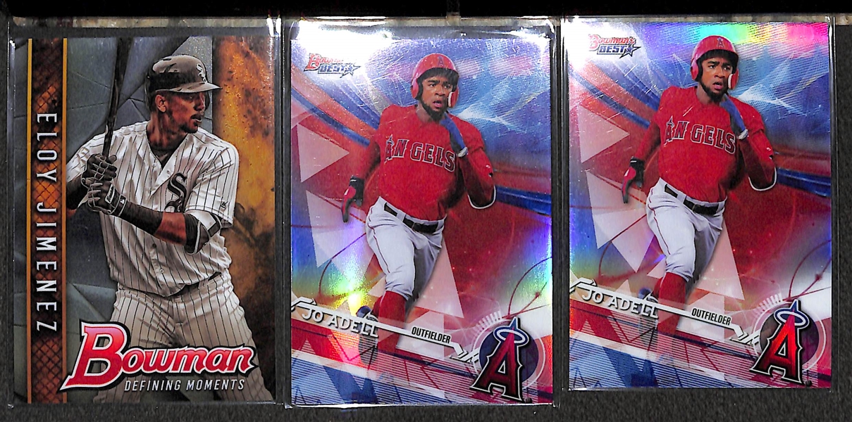 Lot of 97 Baseball Refractors/Numbered/Rookie Cards w. Harper & Schmidt