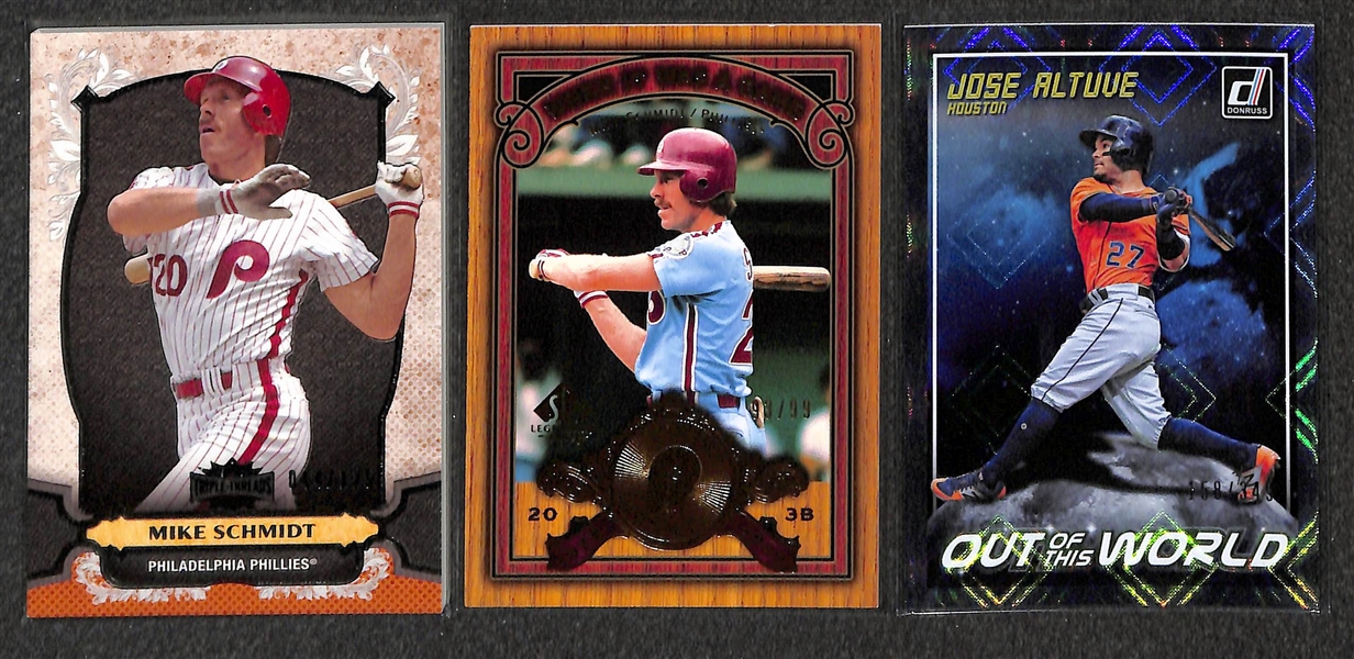 Lot of 97 Baseball Refractors/Numbered/Rookie Cards w. Harper & Schmidt