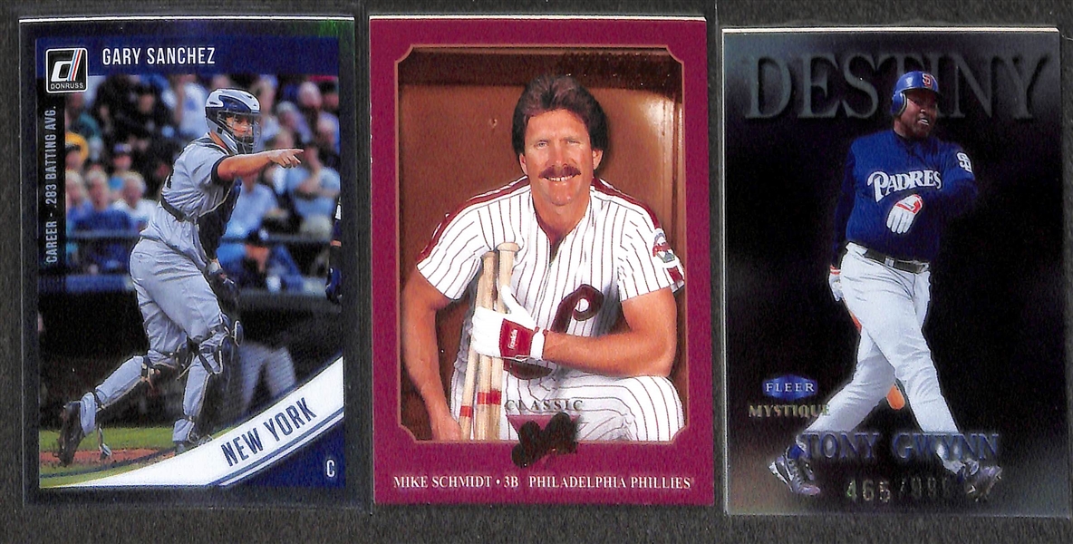 Lot of 97 Baseball Refractors/Numbered/Rookie Cards w. Harper & Schmidt