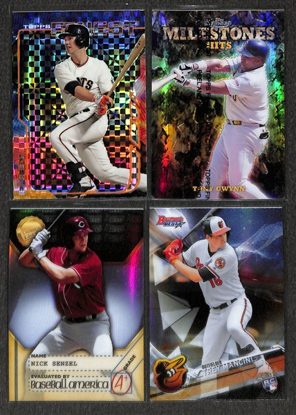 Lot of 97 Baseball Refractors/Numbered/Rookie Cards w. Harper & Schmidt