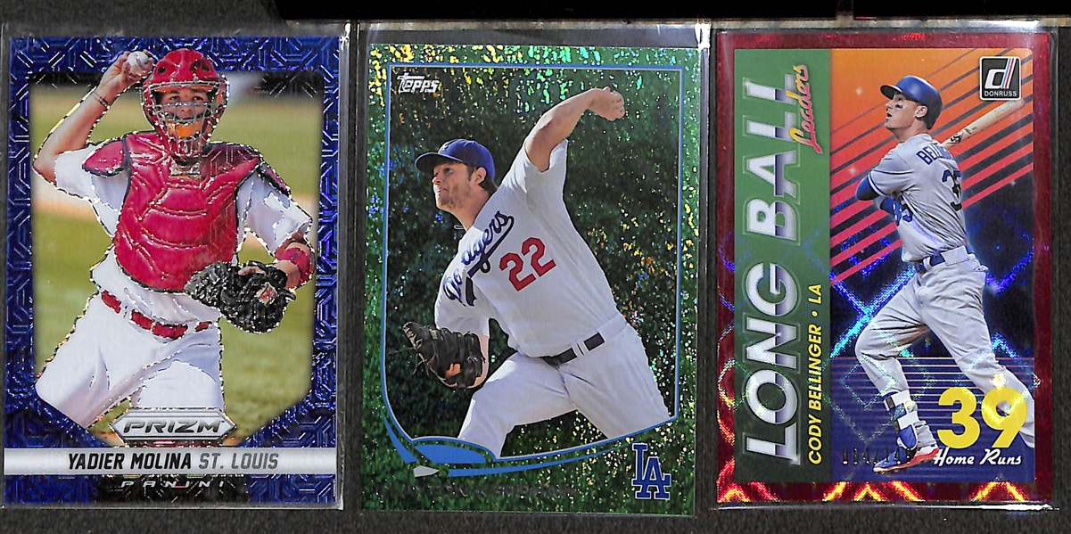 Lot of 113 Baseball Refractors/Numbered/Rookie Cards w. Harper & Bellinger