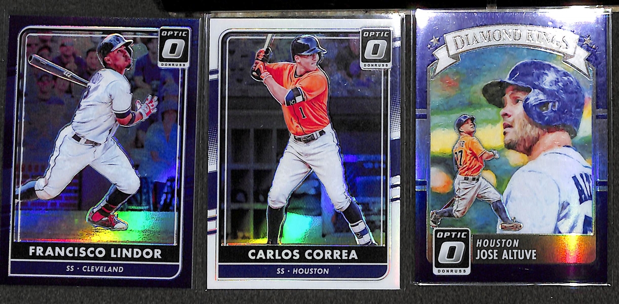 Lot of 113 Baseball Refractors/Numbered/Rookie Cards w. Harper & Bellinger
