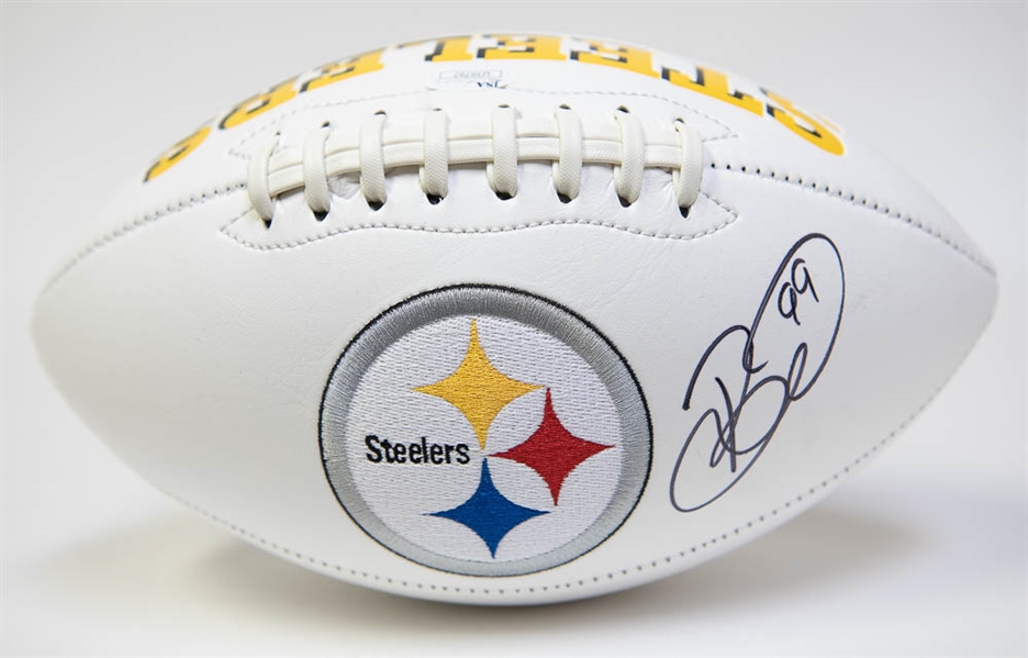 Brett Keisel Signed Steelers Football - JSA