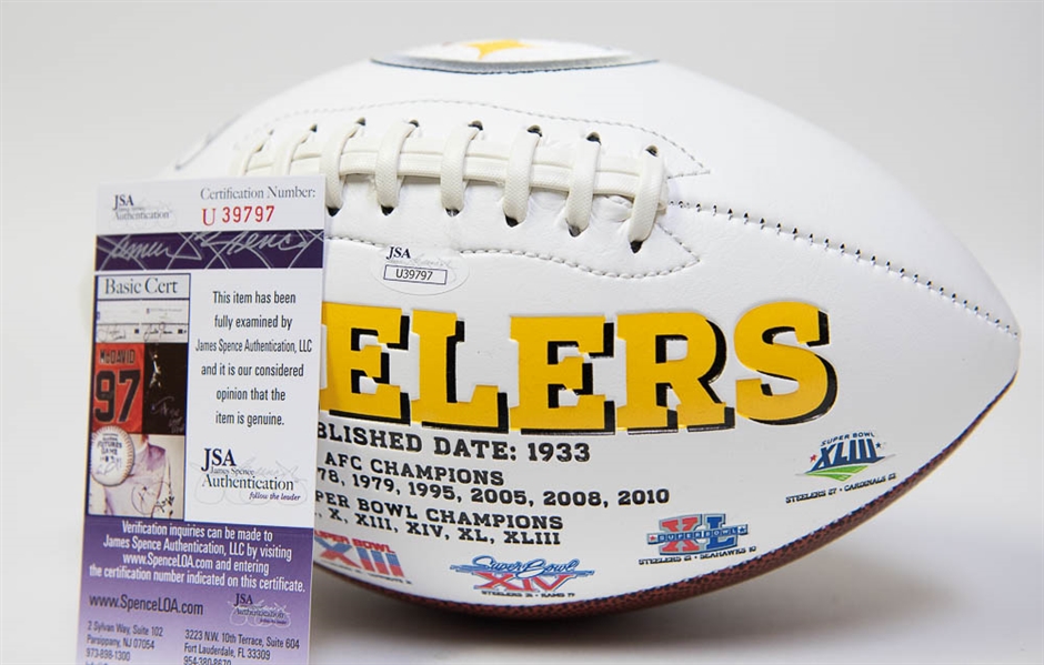 Brett Keisel Signed Steelers Football - JSA