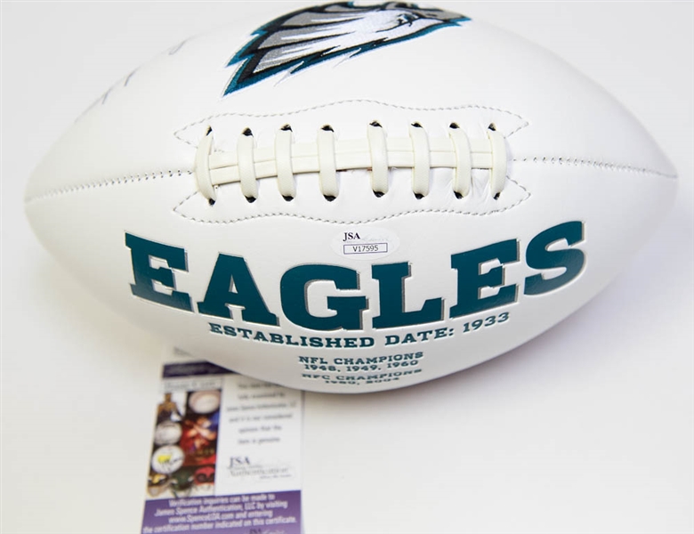 Jason Avant Signed Eagles Football - JSA