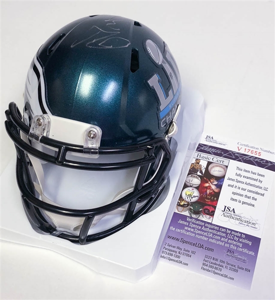 Jalen Mills Signed Eagles Super Bowl Mini Helmet - JSA