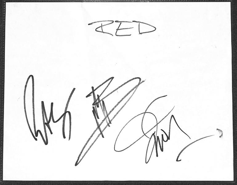 Lot of Actors & Musicians Autographs w. George Lopez & Sophia Loren
