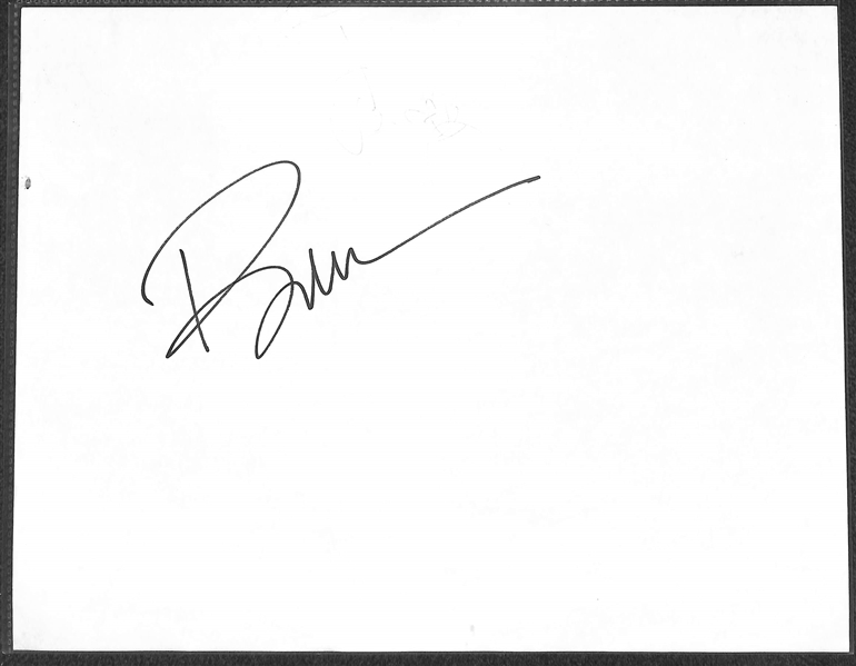 Lot of Actors & Musicians Autographs w. George Lopez & Sophia Loren