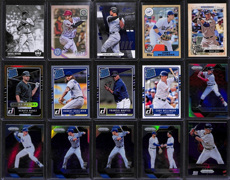 Large Lot Of Baseball Base & Star Cards w. Ohtani