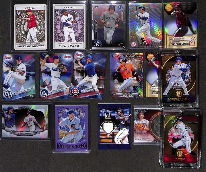 Large Lot Of Baseball Cards w. Ohtani & Trout