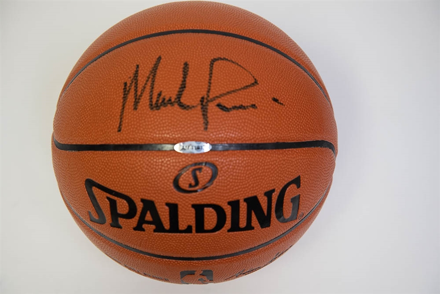 Mark Price Autographed Spalding Indoor Basketball - UDA