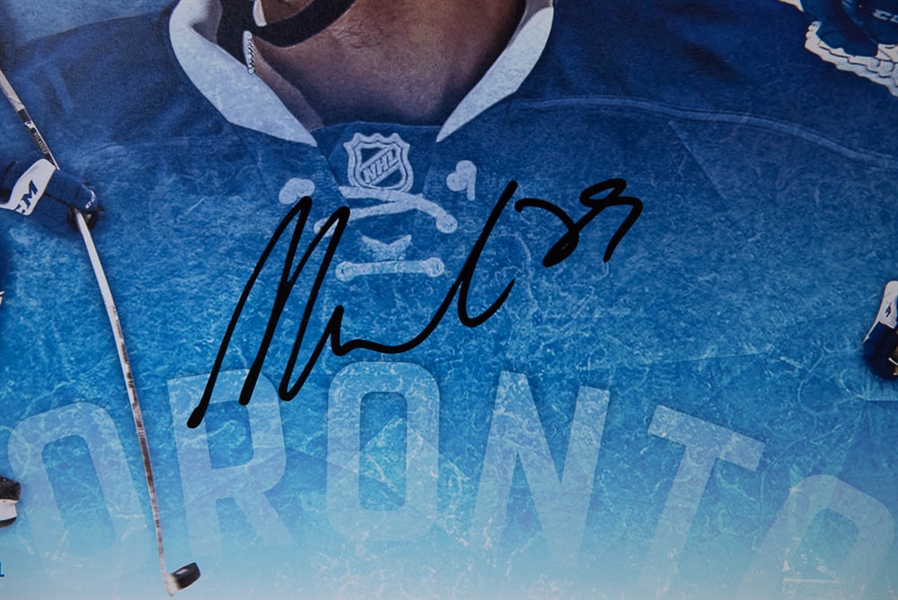 William Nylander Autographed 12 x 26 Beginnings Collage - UDA