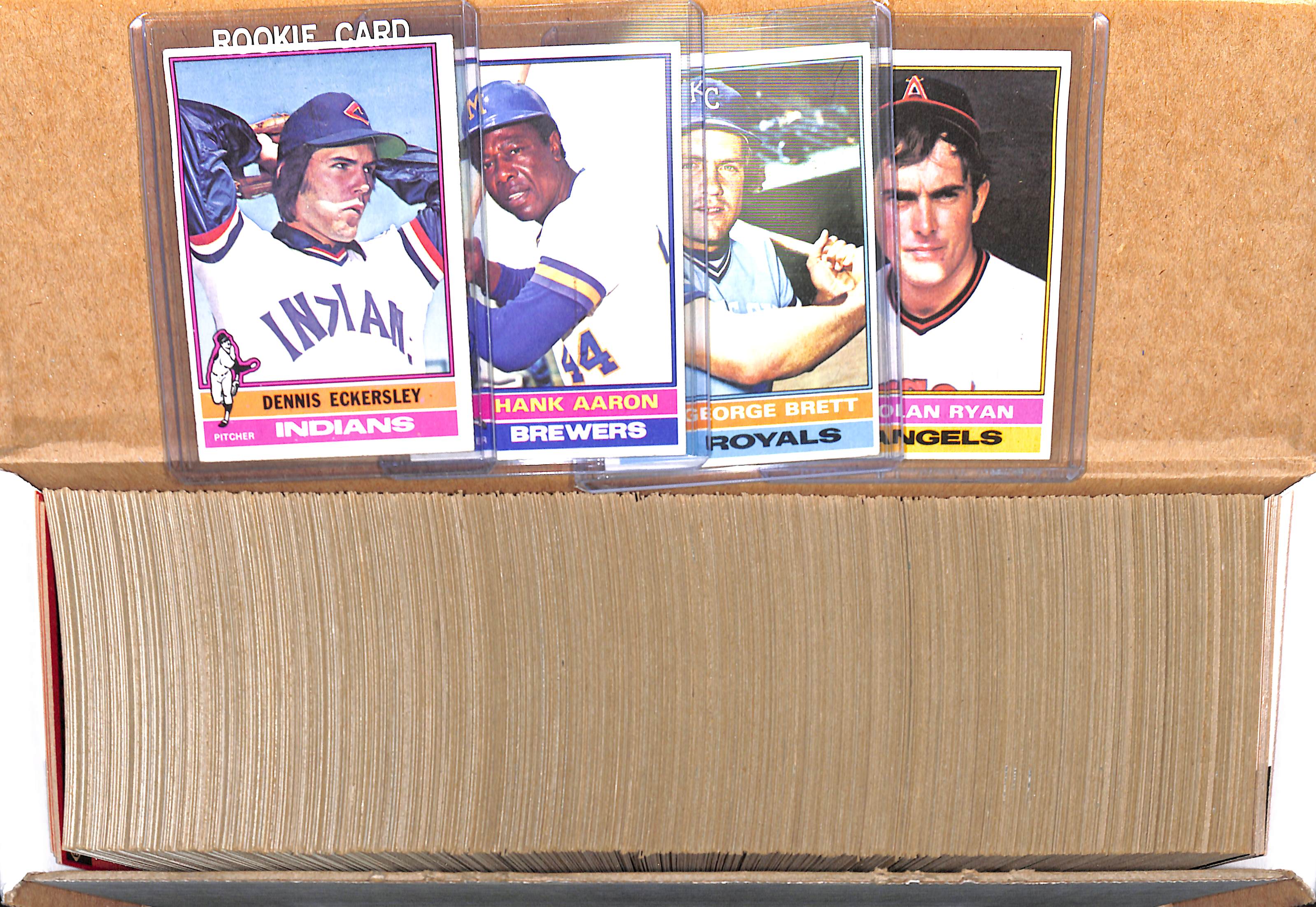 Lot Detail 1976 Topps Baseball Card Complete Set of 660 Cards w