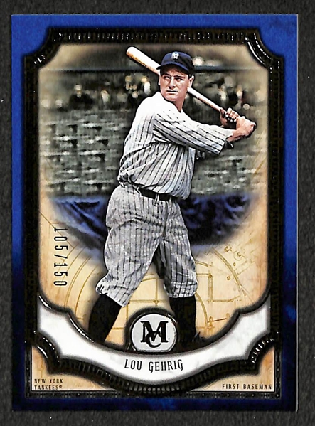 Lot (9) of 2018 Topps Museum Cards w/ Autographs (Pham and Snell), Relics (Werth and Marte), Ohtani Rookie, and Inserts (Gehrig, Koufax, Tanaka)
