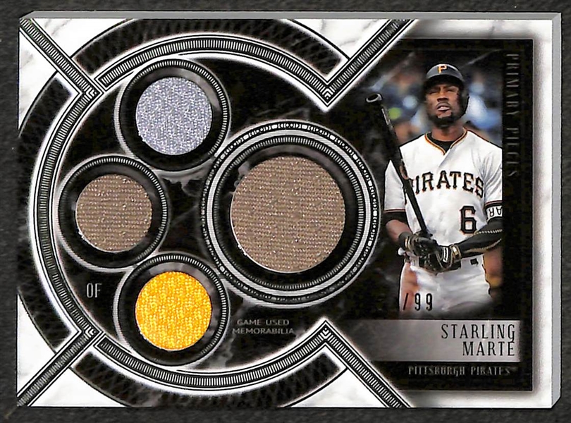 Lot (9) of 2018 Topps Museum Cards w/ Autographs (Pham and Snell), Relics (Werth and Marte), Ohtani Rookie, and Inserts (Gehrig, Koufax, Tanaka)
