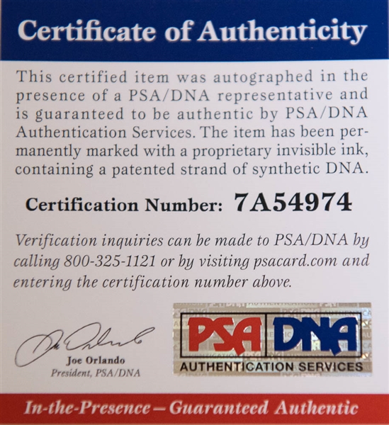 John Smoltz Signed & Inscribed Baseball - PSA/DNA
