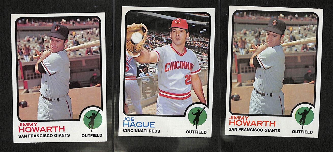 Vending Box of 500+ Assorted Pack-Fresh 1973 Topps Baseball Cards (Mostly Commons But Many High-Grade Potential Cards!)