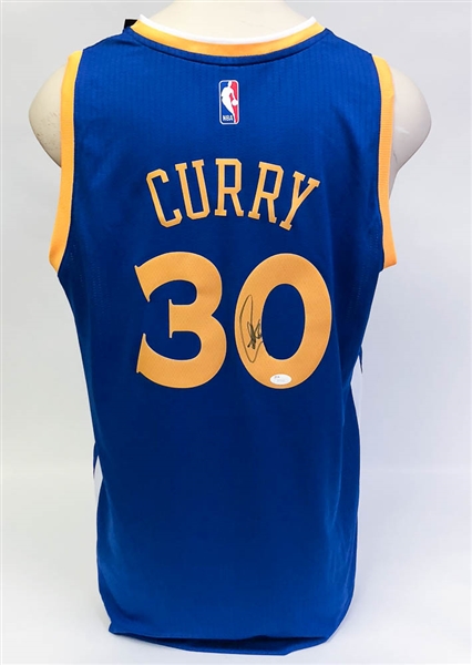 stephen curry jersey signed