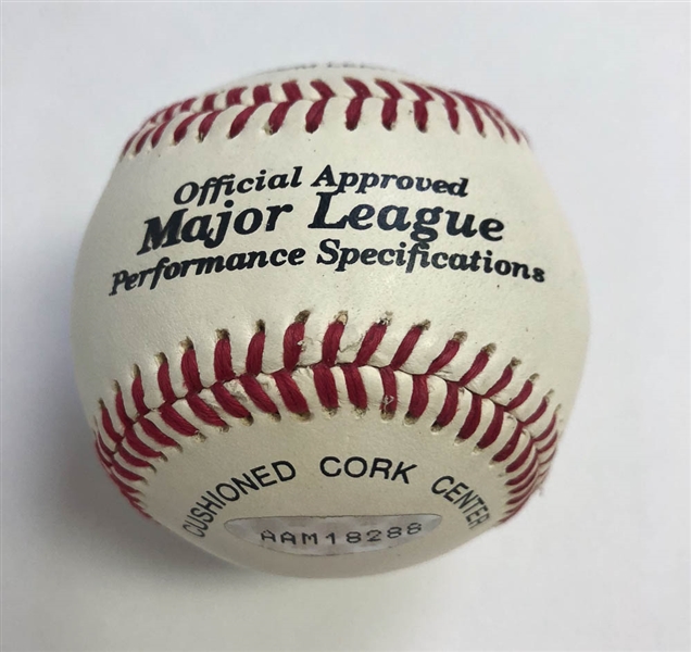 Michael Jordan Signed Wilson Baseball - Upper Deck COA