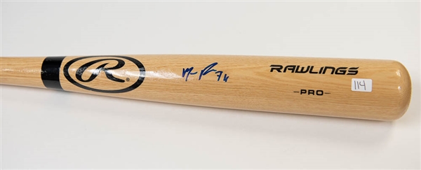 Maikel Franco Signed Rawlings Baseball Bat - JSA
