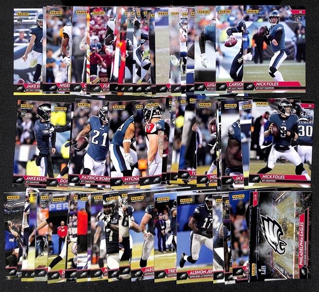 Lot of 3 Panini Instant Eagles Card Sets - Super Bowl/NFC Champs/NFC East Champs
