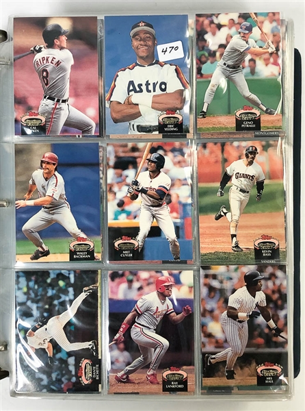 1984 Topps & 1992 Topps Stadium Club Baseball Card Sets