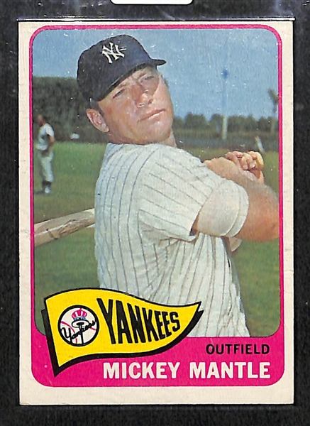 1965 Topps Mickey Mantle #350 Card