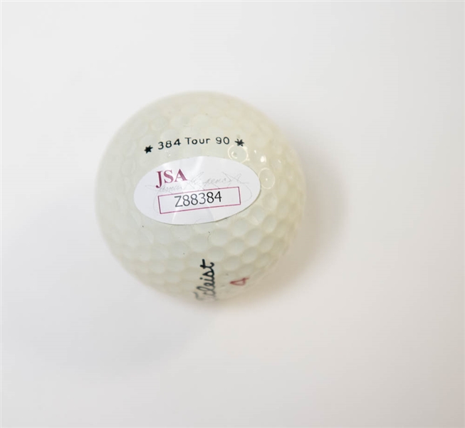 Jack Nicklaus Signed Titleist Golf Ball - JSA LOA