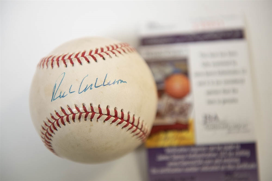 Richie Ashburn Signed Baseball - JSA