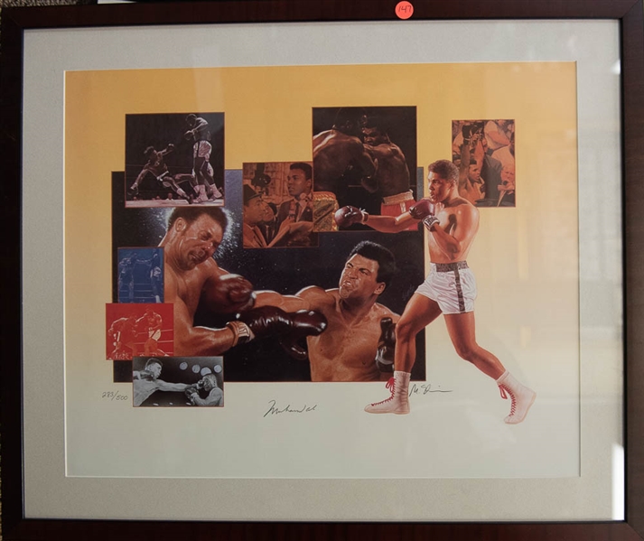 Muhammad Ali Signed & Framed Lithograph - JSA LOA