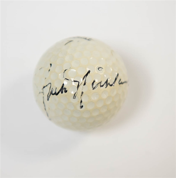 Jack Nicklaus Signed Titleist Golf Ball - JSA LOA