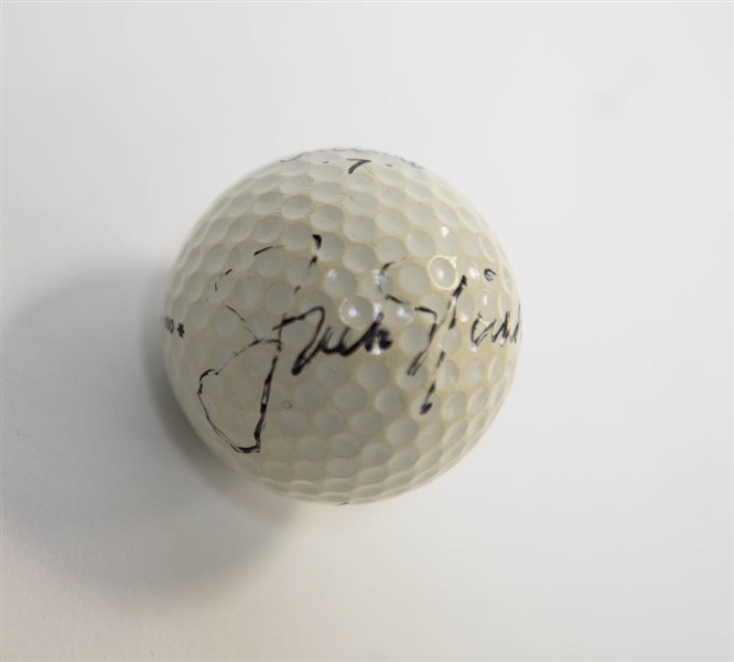 Jack Nicklaus Signed Titleist Golf Ball - JSA LOA