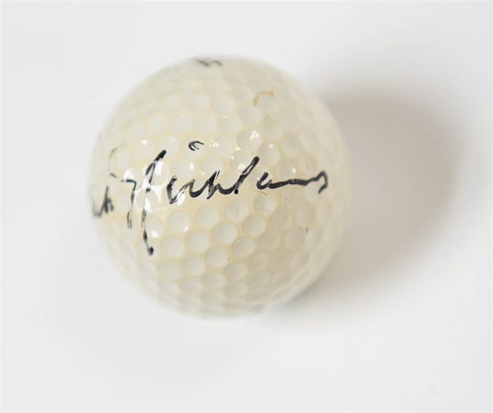 Jack Nicklaus Signed Titleist Golf Ball - JSA LOA