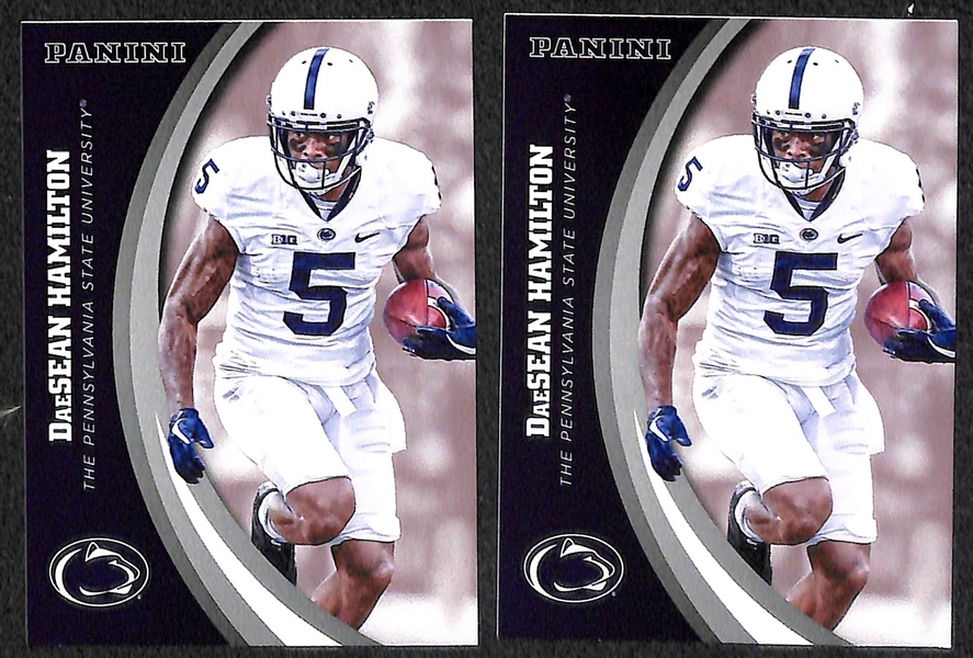 Courtland Sutton & DaeSean Hamilton Autograph & Rookie Card Lot w. 1/1
